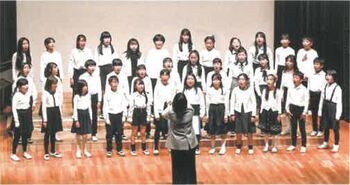 小学校音楽フェスティバルの写真（三ツ沢小学校）