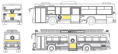 バス車体イメージ