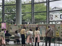 令和８年度食育パネル展の様子