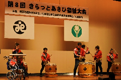 Biểu diễn trống Taiko