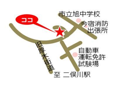 Map of Imajuku Community Care Plaza