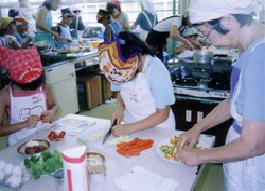 親子の料理教室