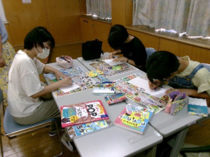 中高生のPOPづくり講座の写真