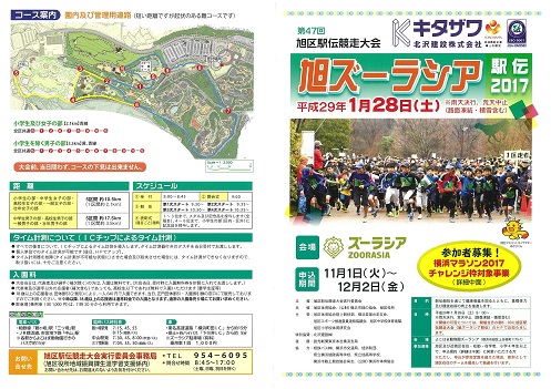 第47回旭区駅伝競走大会要項