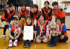 成人女子バレーボール大会優勝旭北地区