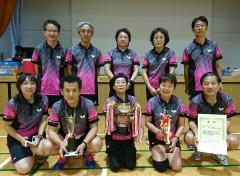 成人男女卓球大会希望が丘地区