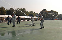 Buổi huấn luyện kỹ thuật chữa cháy thành phố Yokohama Hình ảnh 1