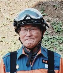 菊地　克明　西消防団長