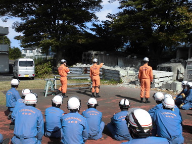 Hình ảnh buổi tập huấn phòng chống thiên tai động đất