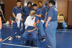 上級腕の吊り