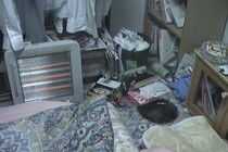 落下から約20分後、くん焼範囲がさらに拡大しています。