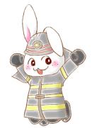 That's right! Kids fire brigade rabbit members