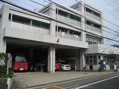 Imagem do firefighting de Gontazaka se ramifica escritório