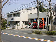 Imagem do firefighting de Yokodai se ramifica escritório