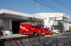 Imagem do firefighting de Nakata se ramifica escritório