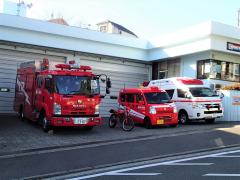 Imagem do firefighting de Matsumi se ramifica escritório