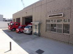 Imagem do firefighting de Nagatsuta se ramifica escritório
