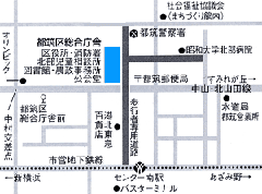 Bản đồ đến Sở cứu hỏa Tsuzuki