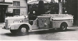 水槽付消防車の画像