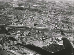 横浜駅周辺航空写真の画像