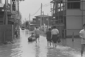 台風４号　【横浜市史資料室所蔵】の画像