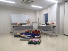 橫濱市急救工作站的訓練空間