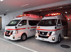 橫濱市急救工作站的配置車輛