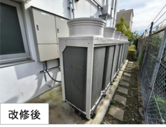 室外機設置後