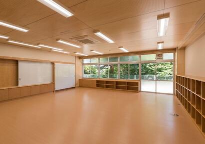 Inside view of Kohoku Elementary School