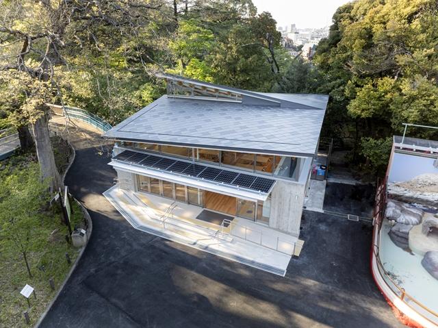 休憩所外観の写真