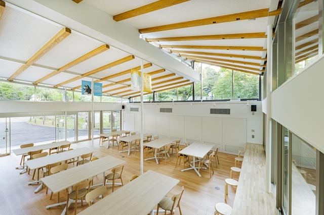 休憩所内部の写真