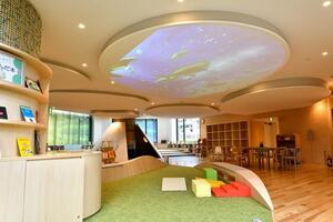 中央図書館観のげやま子ども図書館おやこフロアの写真