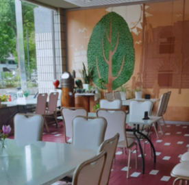 旧喫茶入居時の内観