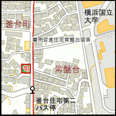 展示二叶屋精肉店周边地图