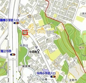 Eu mostro mapas vizinhos do Mikami armazenam Filial de Imaimachi