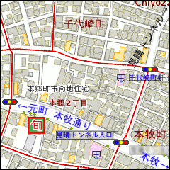 地図を表示しています