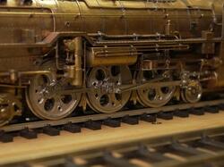Steam locomotive wheels