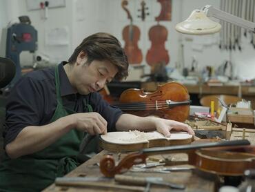 福田喬史マイスターの作業の様子