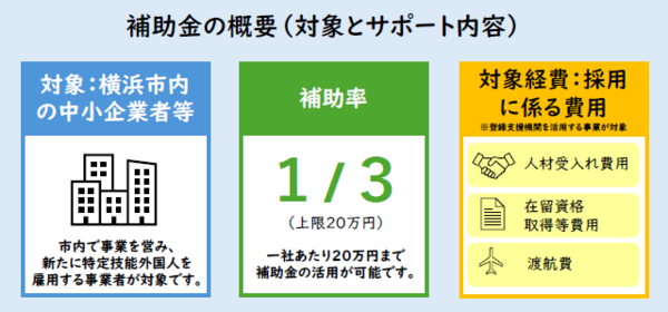 補助金の概要イメージ