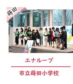 蒔田小発表の様子