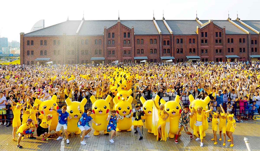 "Pikachu mass outbreak Chuu" in cooperation with Pokemon Co., Ltd.