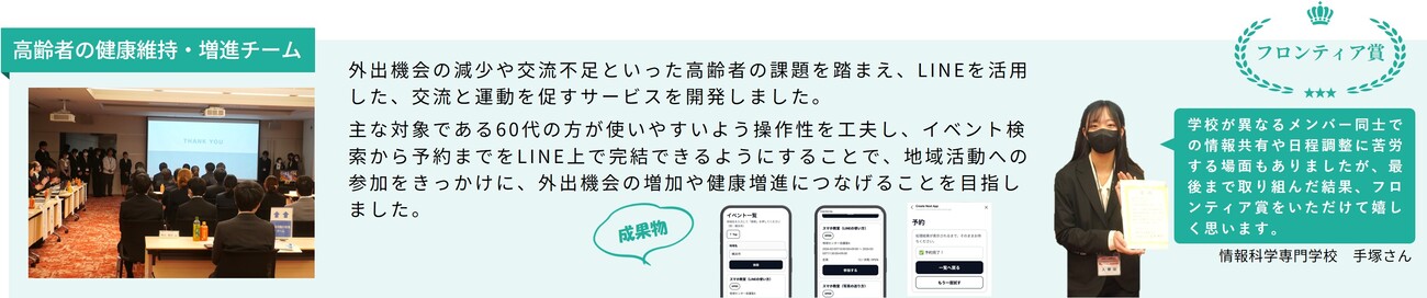 高齢者の健康維持・増進チーム発表内容