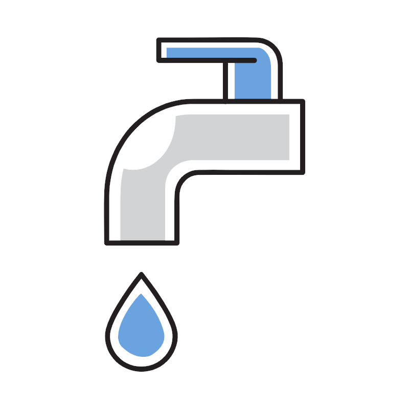 水道のイラスト