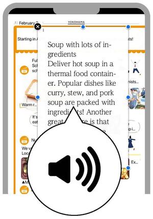 カタログポケットの翻訳イメージ
