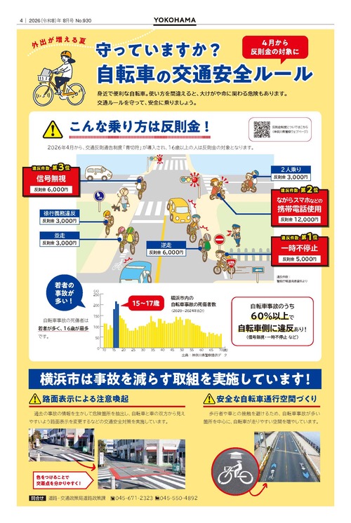 4面の紙面イメージ