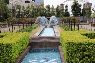 Fountain of Yamate Italian Garden