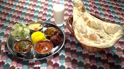 画像：泉区産野菜を使ったインドカレー