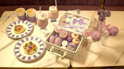 画像：カフェベルフラワーのアフタヌーンティー
