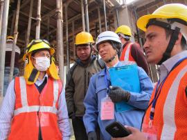 ネパール地震復興支援の職員派遣の写真
