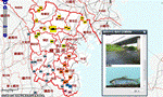 川の生き物調査地点マップ画像